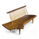 'Conoid' bench by George Nakashima, 1979